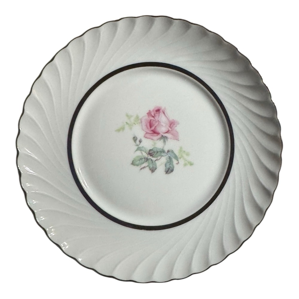 Royal Tettau Sterling Rose Bread and Butter Plate 6 1/2"
